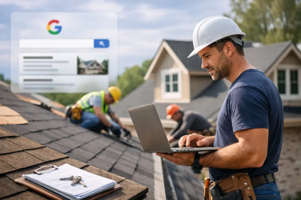 Google Ads for Roofers That Bring Better Jobs